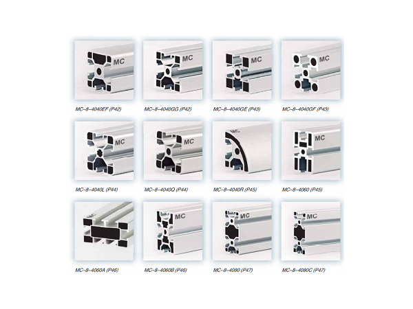 鋁型材規格表尺寸表包含哪些？
