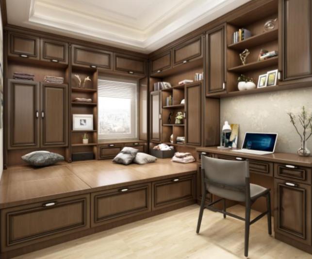 全鋁榻榻米-03（風格：中式；顏色：胡桃）