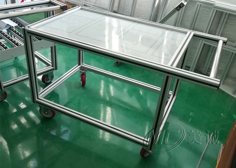 鋁型材小車成品，離不開模型圖的幫助